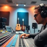 Enhance your sound with professional online mastering services in a modern studio.
