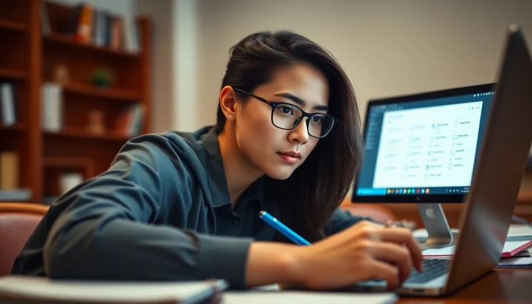 Enhance your knowledge with online exam assistance while focusing on a virtual exam setting.